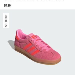 Adidas Gazelle Indoor shoe (Size 6.5)